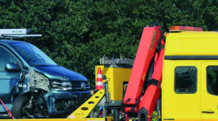 Schade bedrijfsauto laten bezorgen